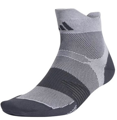 Brandneu Adidas grau ultraleicht Run x Adizero Viertel Socken UK Größe 6,5-8