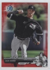 2017 Bowman Chrome Prospects Red Refractor 2/5 Zack Burdi #BCP245 0m76