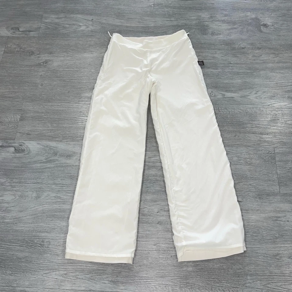 J McLaughlin Carter эластичной широкие брюки женщин 4 слоновой кости минималистский тихий роскошь - Изображение 4 из 4