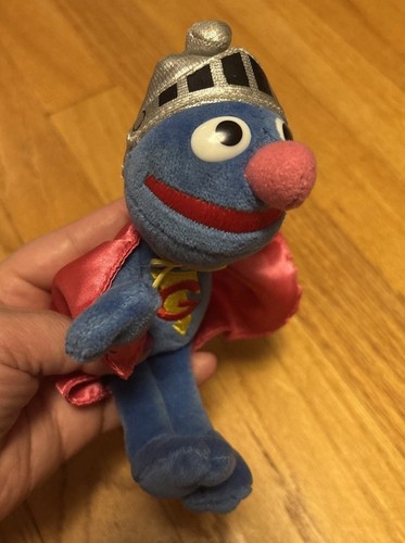 "Muñeco de peluche Muppet Sesame Street Super Grover Gund 7""" - Imagen 2 de 5