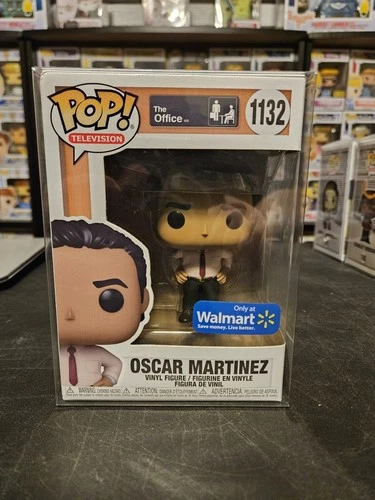 The Office Funko Pop! w/Protector Oscar Martinez 1132 Walmart Exclusive