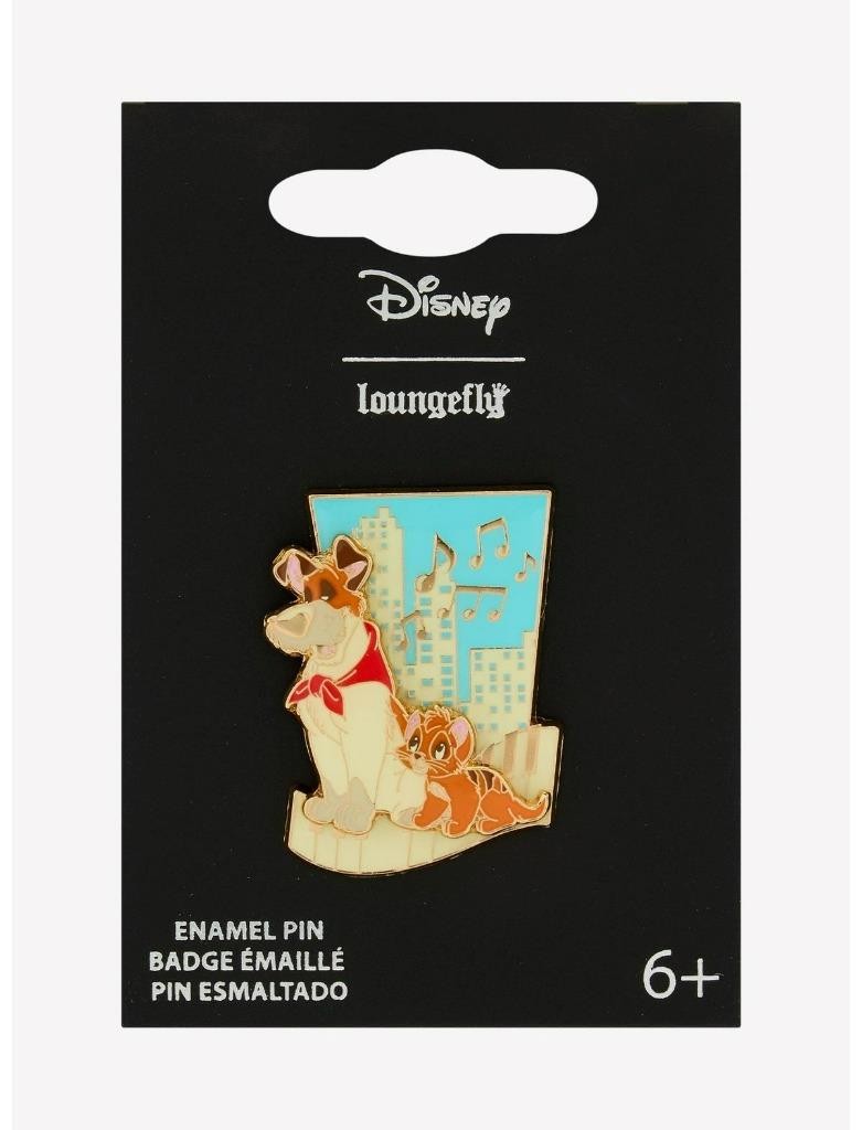 Disney Oliver and Company Piano Enamel Pin Loungefly