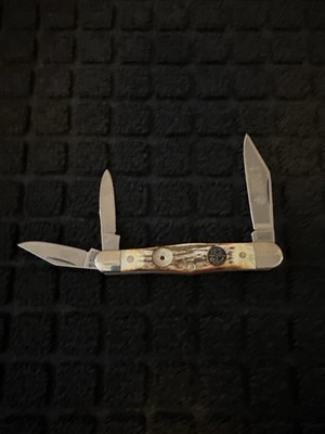 Boker Tree Brand Tang Stamp Series 1848-2005 Stockman Knife Solingen Germany