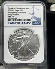 2020(P) (Emergency Production) American Silver Eagle - NGC MS70 Early Release