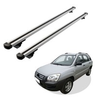 DachträGer Passend FüR KIA Sportage Ab Baujahr 2004-2009 V1 In Silber