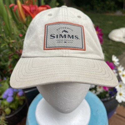 Authentic SIMMs Tan Six Panel Baseball Cap One Size Snapback