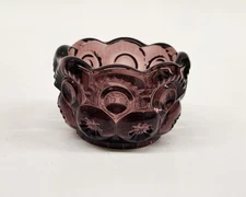 LG Wright Moon And Star Glass Amethyst Salt Dip Salt Cellar