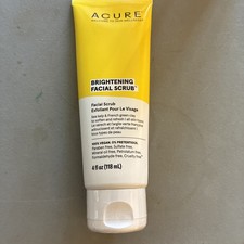 ACURE Organics Cleanser Exfoliating Brightening Facial Scrub 118 ml