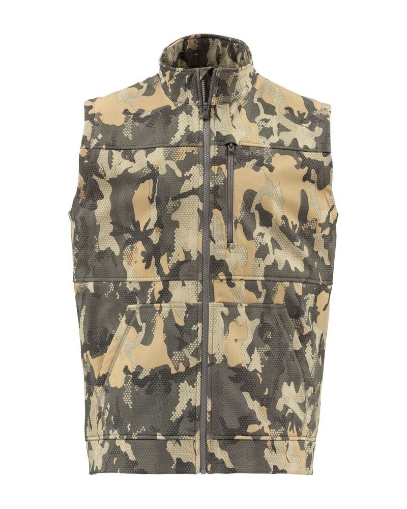 Gilet De Pêche Simms Rogue Pour Homme - Taille XL - Noir - Softshell Coupe-vent Et Résistant à L'eau