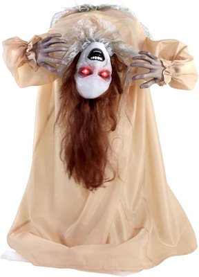 3.4-Ft Animatronic Possessed Backbend Lady | 3.4-Ft Animated Possessed Backbend