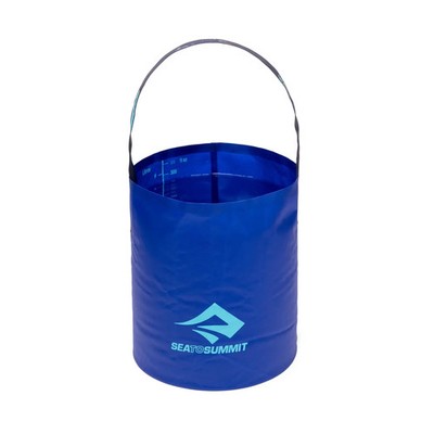 Sea To Summit Faltbarer Camping Eimer - Surf The Web Blau