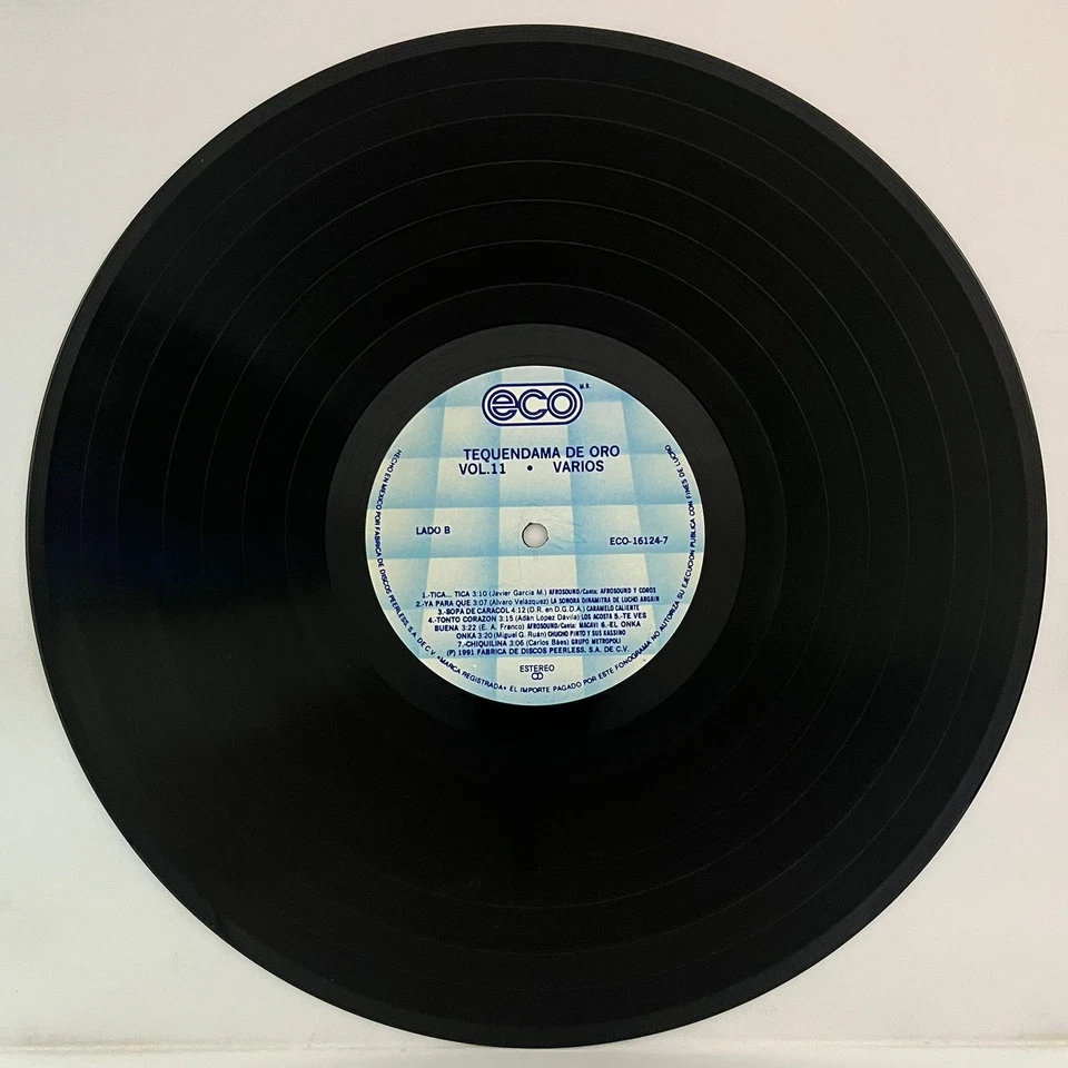 TEQUENDAMA DE ORO VOL. 11, FEAT. AFROSOUND / VERONIKA,1991 MEXICAN LP SEXY COVER - Image 4 of 4