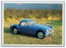 Vintage Mga Coupe Advertising Postcard Unused Classic Sportscar Magazine Vintage Mga Coupe Advertising Postcard Unused Classic Sportscar Magazine