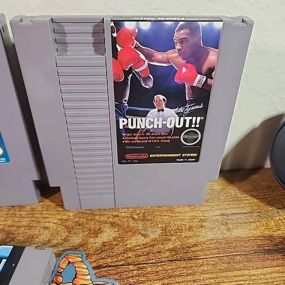 Nintendo NES Game Lot - Mega Man 1 & Punch-Out! - Image 4 of 4