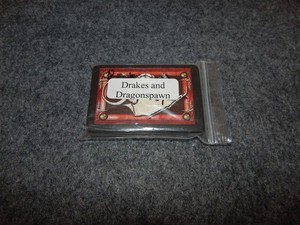 Runebound 2nd Edition Drakes and Dragonspawn Challenge Card Set expansion no box