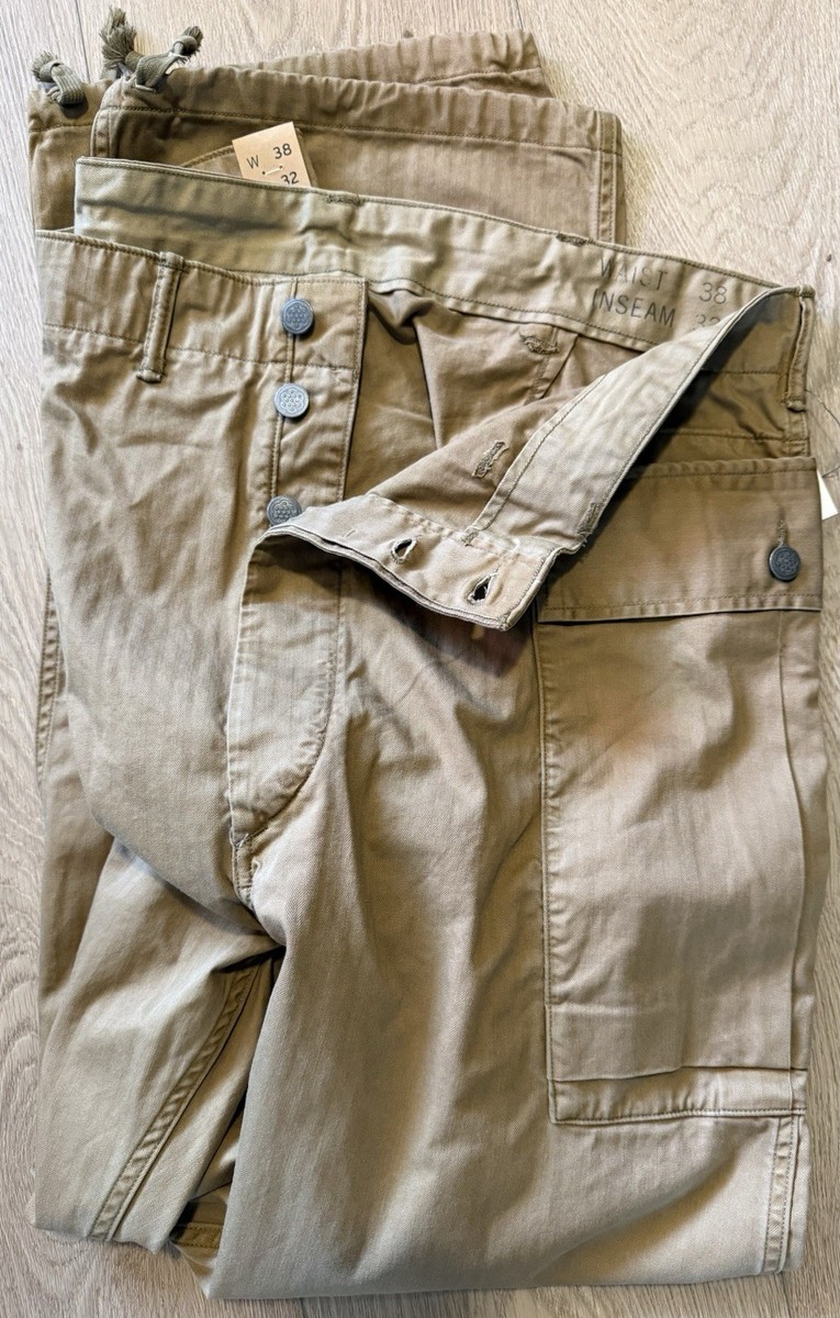 RRL Ralph Lauren — Herringbone Twill Cargo Pant *38x32* —NWT— | eBay
