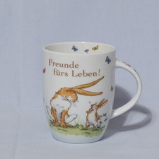 Sammeltasse Freunde fürs Leben Könitz Kaffeebecher Teetasse Hasen Kaninchen