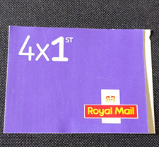 Royal Mail 4 X 1st Class Book of Stamps QE11