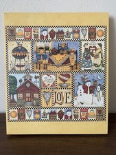 Debbie Mumm Scrapbook Album Blank 30 Sheets Primitive Fold Art Friendship Tea