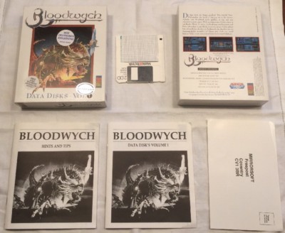 Bloodwych, Data Disks-Vol 1, 1989, Amiga, deutsche Anleitung, Image Works 