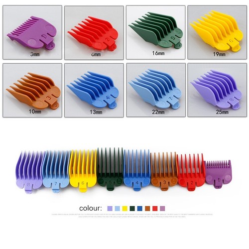 8PCS/Set Universal Hair Clipper Trimmer Cutting Guide Comb Guards For WAHL - Picture 3 of 12
