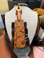 Macuahuitl Necklace, Aztec, Quetzalcoatl, Kukulkan, Mexican, Dragon, Serpent, MX