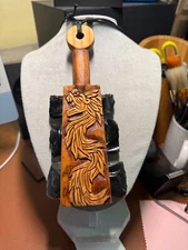 Macuahuitl Necklace, Aztec, Quetzalcoatl, Kukulkan, Mexican, Dragon, Serpent, MX