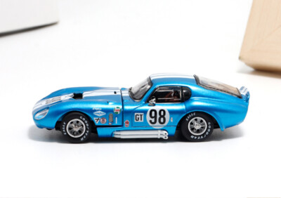 JAN 2025 Fine Works64 FW Shelby Cobra Daytona Coupe #98 Blue