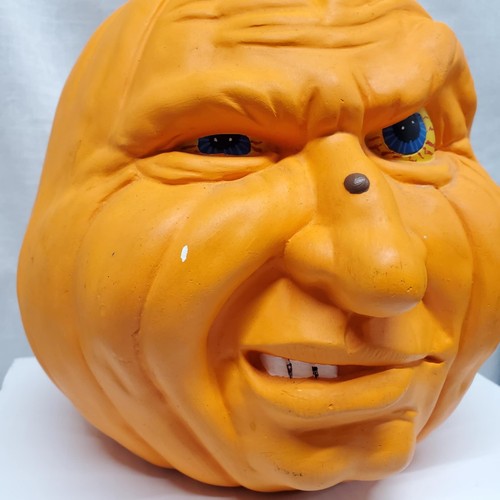 Vintage 1988 Scioto 9" Keramik Kürbis Jack O Laterne Halloween anthropomorph - Bild 12 von 19