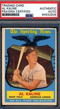 Al Kaline Rookie Cards and Autographed Memorabilia Guide 35