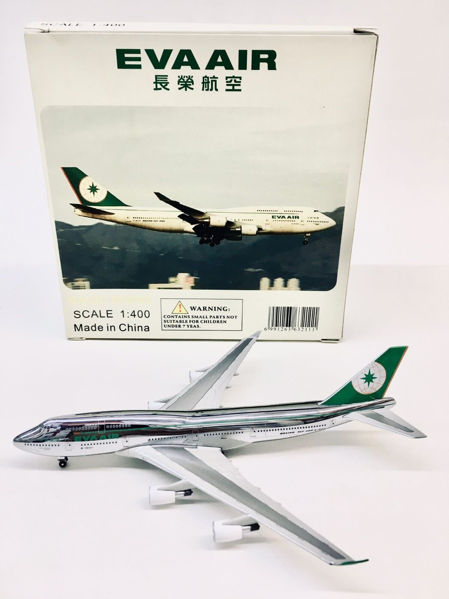 Magic Model / Gemini scale 1:400 EVA Air BOEING 747 B-16401
