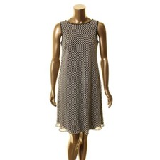 LAUREN RALPH LAUREN Women's Printed Sleeveless A-Line Dress TEDO