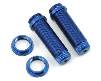 ST Racing Concepts ST3766XB  Aluminum Threaded Rear Shock Set (Blue) (Slash)
