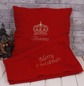 personalized baby pillow and blanket