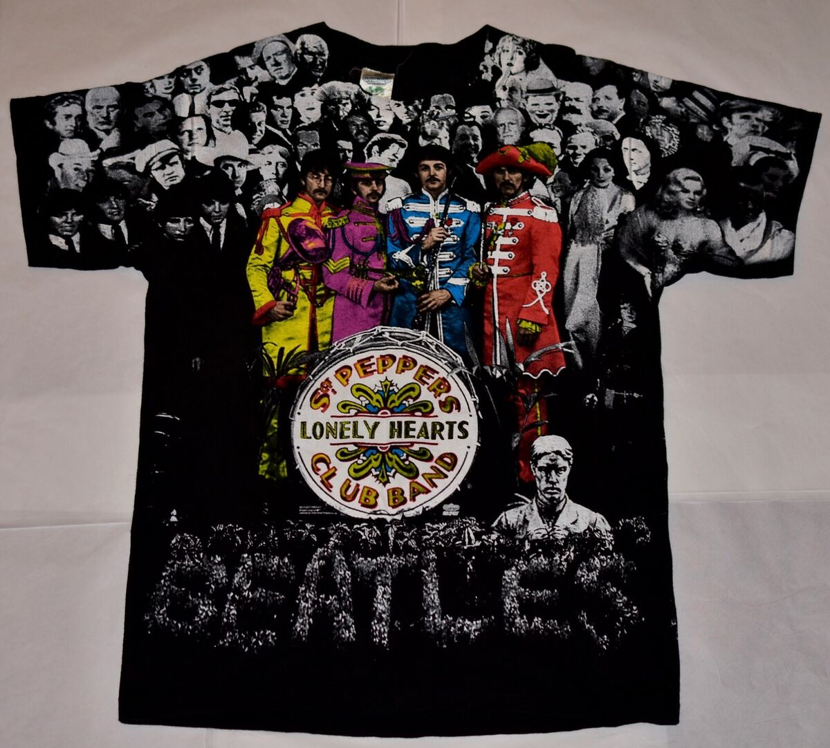 Winterland Productions L Beatles Sgt. Pepper Allover Silk Winterland Productions L Beatles Sgt. Pepper Allover Silk