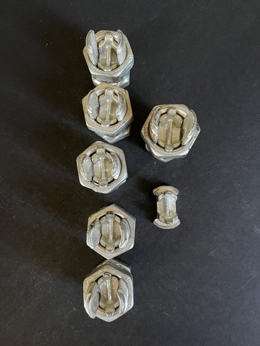 Used BRASS Split Bolt Connectors | 350-500mcm | Repurpose, Smelting, Scrap... - Picture 2 of 8
