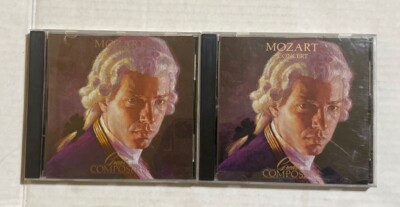 Mozart Concert 2 CD Time Life Great Composers CMD-06 Classical Music Set
