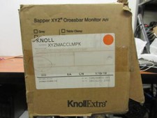 KNOLL SAPPER XYZ50 CROSSBAR MONITOR ARM