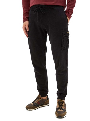Pantalone Aeronautica Militare Uomo Cotone Tasche PF739 Nero Tg L B2/108 |  eBay