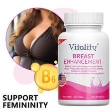 60 Pills Strong Breast Growth Capsules Bust Enhancement Capsules