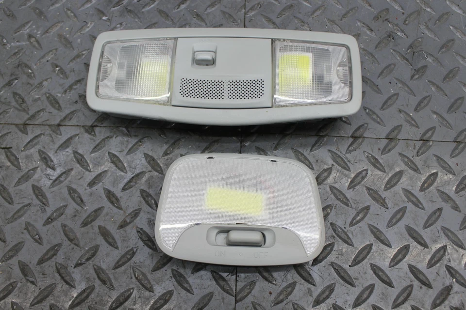 2008 - 2015 MITSUBISHI LANCER EVO INTERIOR OVERHEAD DOME LIGHT SET LAMP OEM #37 - Image 2 of 4
