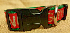 MUD PIE DOG HOLIDAY CHRISTMAS COLLAR Size Small Adjustable 11.5" to 15"