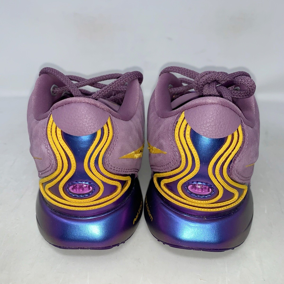 Nike Lebron 21 'LA Lakers' Purple Sneakers, Size 4.5Y / 6W
