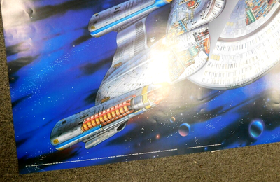 STAR TREK THE NEXT GENERATION, USS ENTERPRISE NCC-1701-D