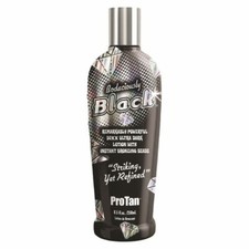 PRO TAN BODACIOUSLY BLACK SUNBED TANNING LOTION CREAM + FREE UV SAFE GOGGLES