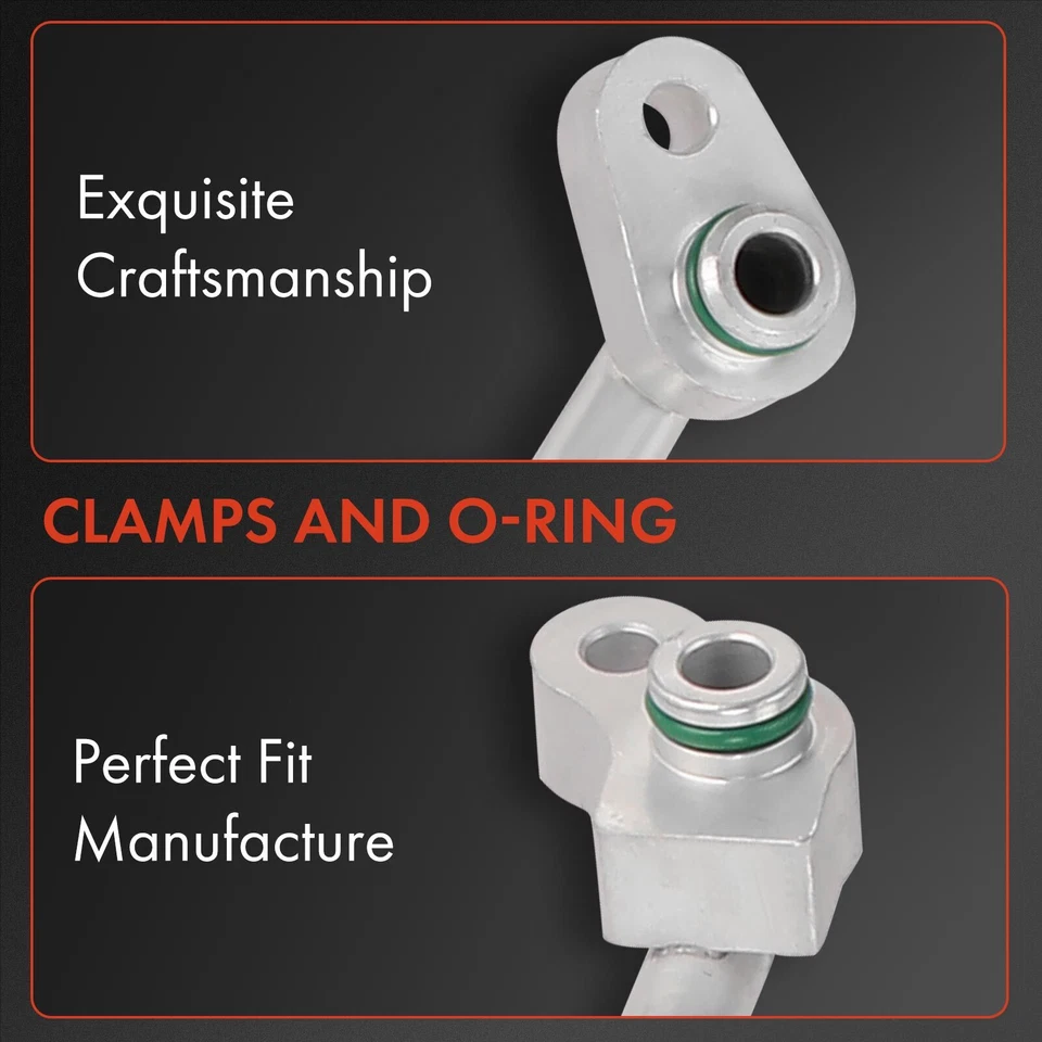 Línea de descarga para compresor a condensador Toyota Sienna 15-16 3,5 L 8870308080 Foto 3 de 4