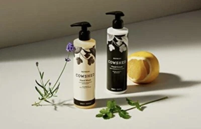 Set Of 2 Cowshed Refresh Hand Wash & Hand Cream 300ml Grapefruit, Coriander Etc