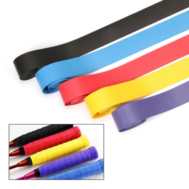 2pcs Durable Leather Tennis Racket Racquet Handle Overgrips Wrap Cover ...