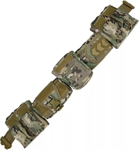 Battle Belt Tactical Belt with Accessories: Duty Belts Law Enforcement Combat Ai - Picture 3 of 6