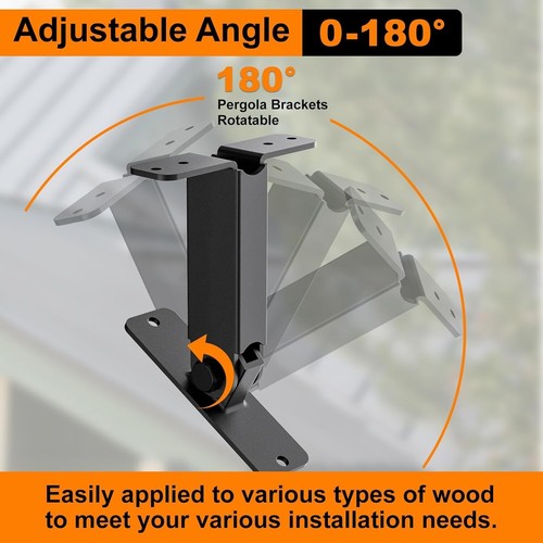 Durable Metal Roof Riser Bracket Kit - Adjustable Angle for Easy Installation - Picture 8 of 11